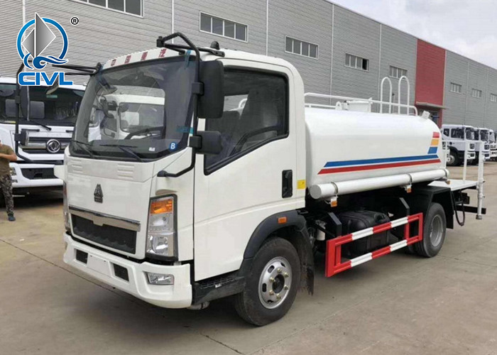 5m3 5000L 4x2 Fuel Tanker Truck 116hp Engine Concrete Compressed Garbage Truck