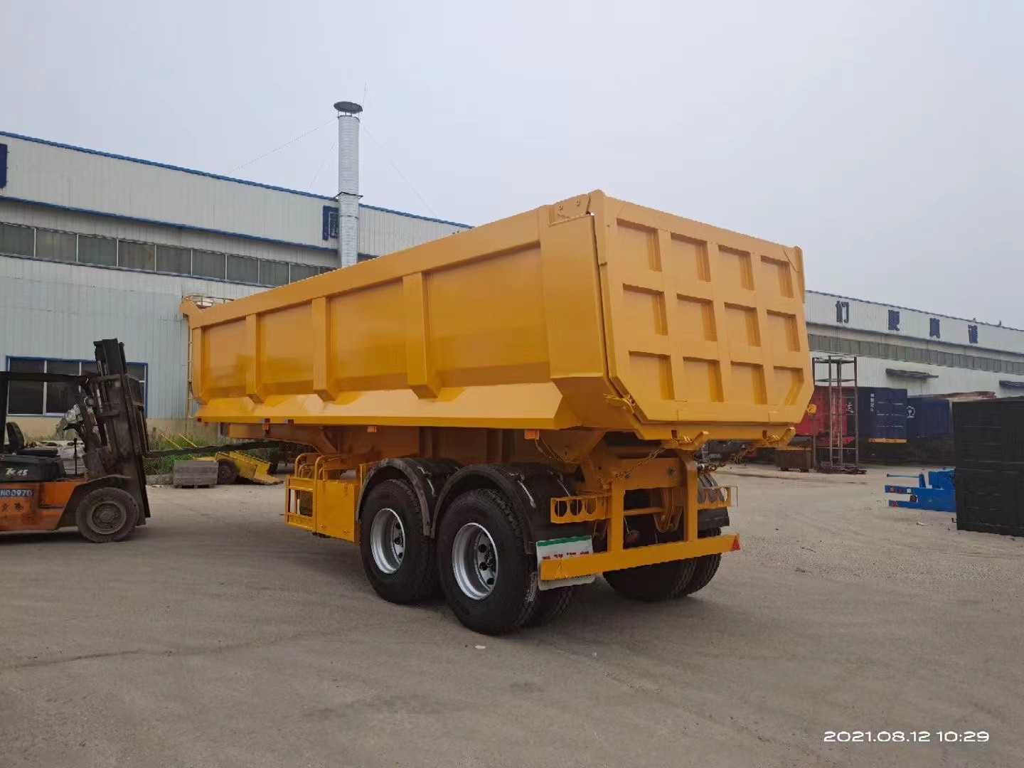 Used Semi Trailers Brand New Dump Trailer With 2/3/4 Axles Made In China Load 60 Tons