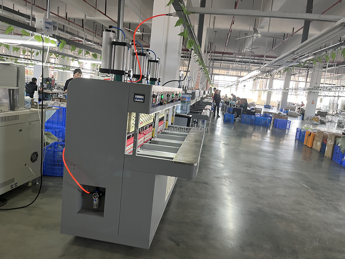 Sports Shoes Upper Making Machine with Heat Cooling Welding and Seamless Pressing Machine dimension 2000*850*2000mm