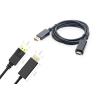 Buy cheap Communication PVC Jacket 5.5mm 500mm HDMI To DP Cable from wholesalers