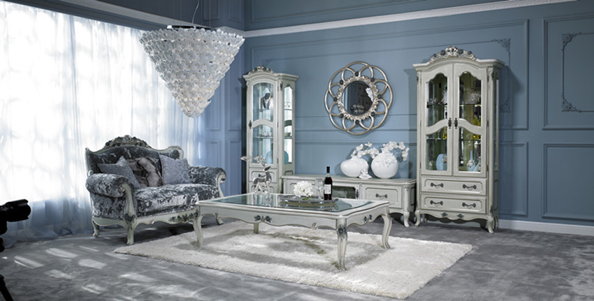 Elegant furniture european style sofa set arabic style living room furniture