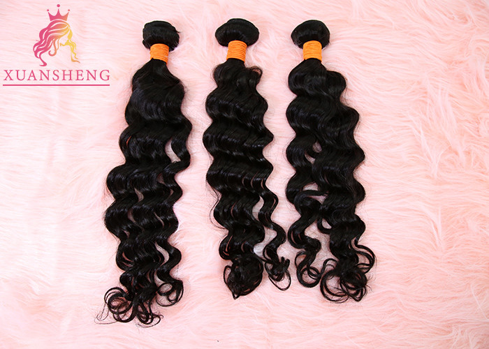 Cuticle Aligned Hair Unproceesed Malaysian Wave Bundles No Shedding