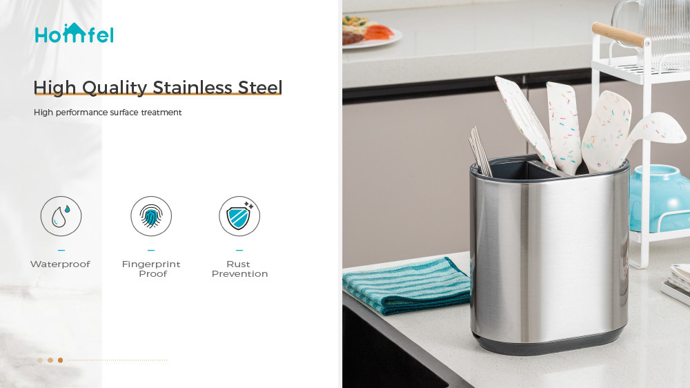 Kitchen Sink Tidy Caddy Sink Organizer With Sponge Holder Stainless Steel