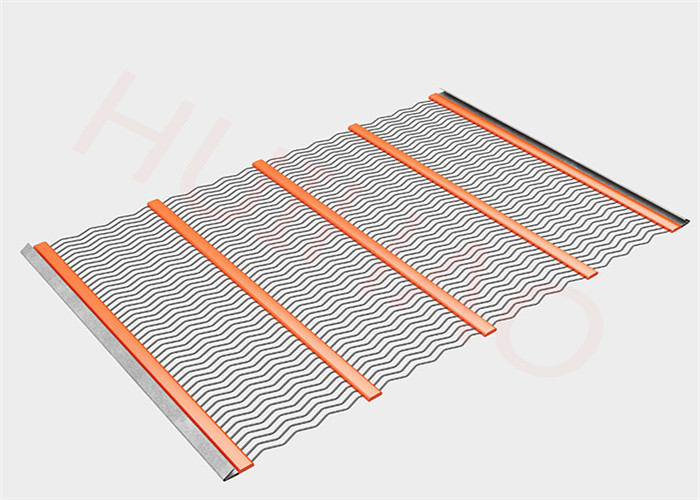 Replacement Wear Parts Self Cleaning Screen Mesh For Crushed Stone Applications