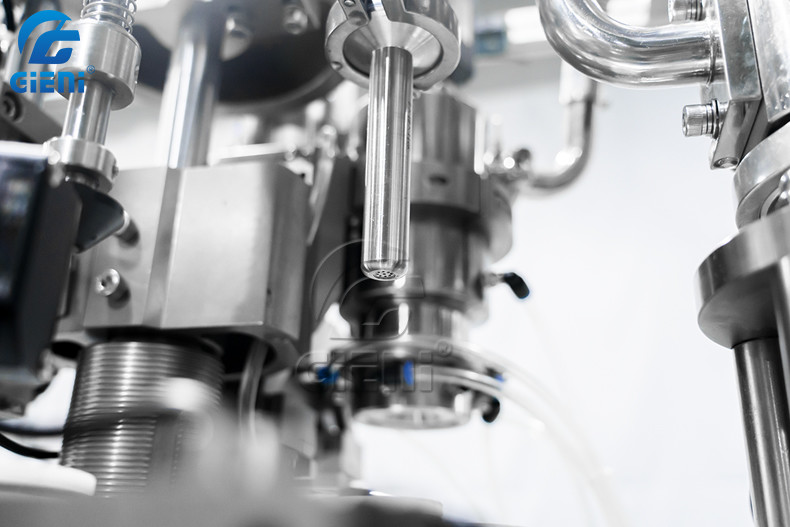 Daily Chemical 200mltube Filler And Sealer Pneumatic Loading