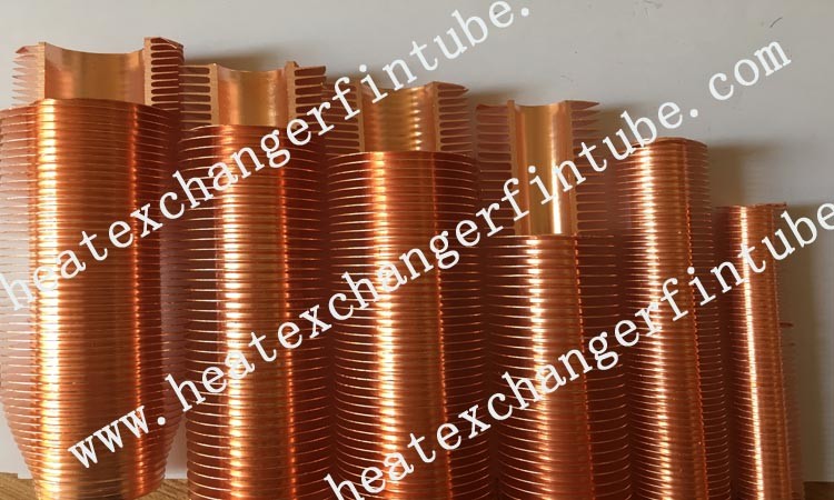 Extrusion HIGH Fin heating coils ,11FPI extruded HIGH fin tube