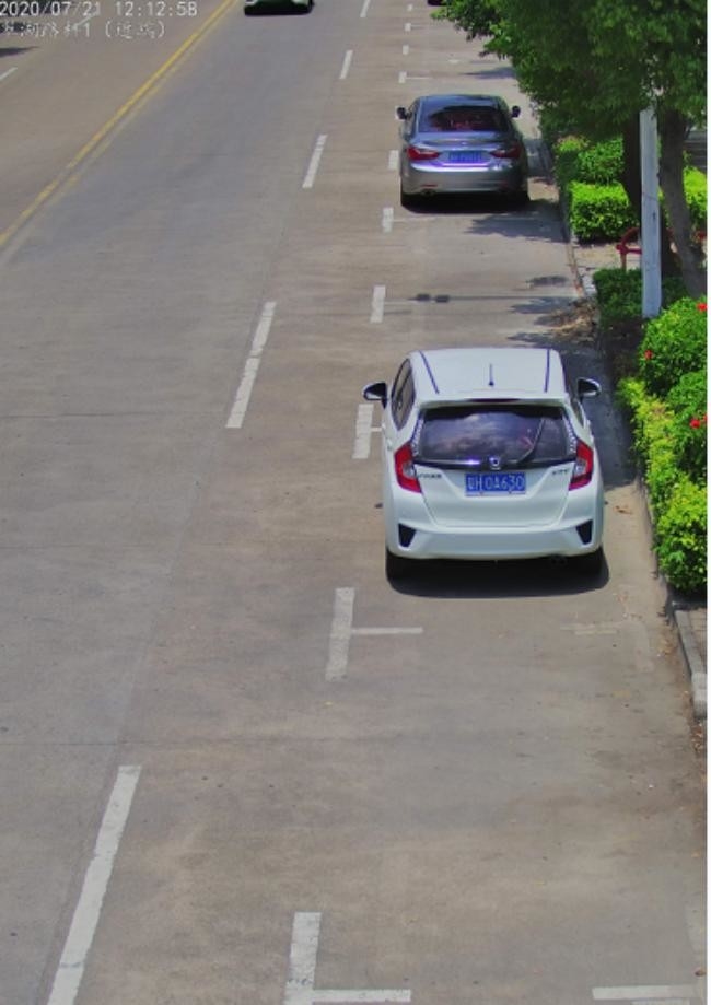 6W Solar ANPR Machine On Street LPR Machine Parking Solution