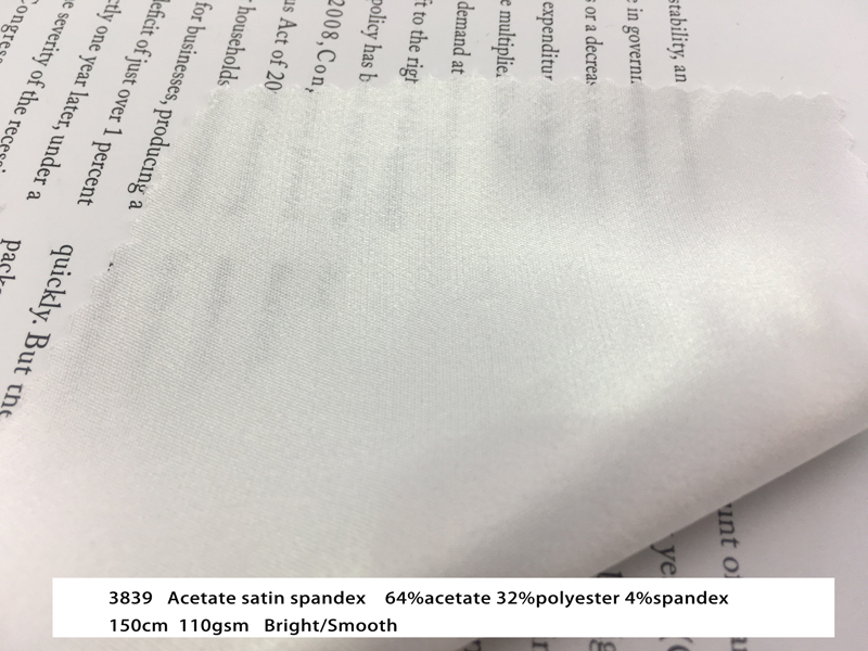 110-230gsm Acetate Satin Taffeta Rayon Viscose Fabric Imitation Silk For Pajamas