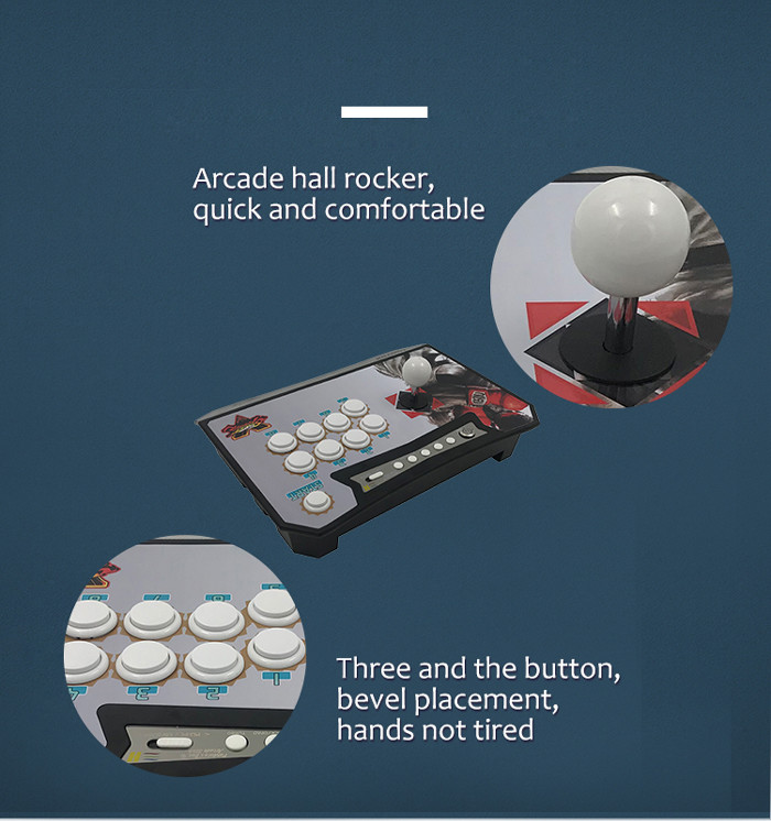 Wireless Mini Game Box Family Arcade 2500 In 1 Electronic Game Joystick Console