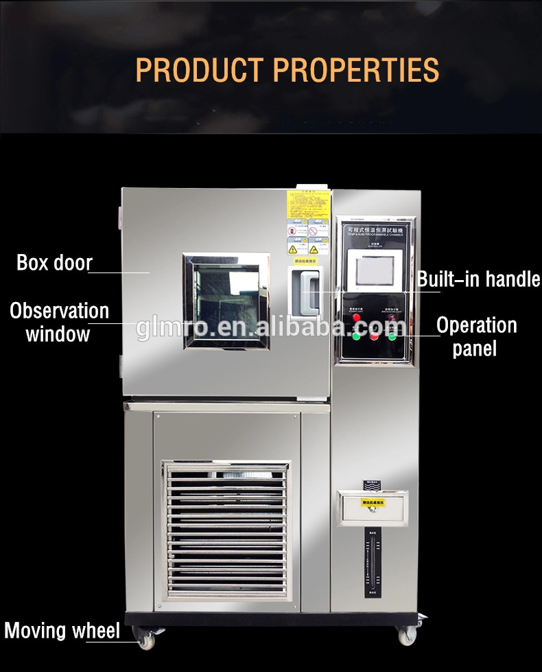 AC220V 2.5m/s Constant Temperature Humidity Test Machine