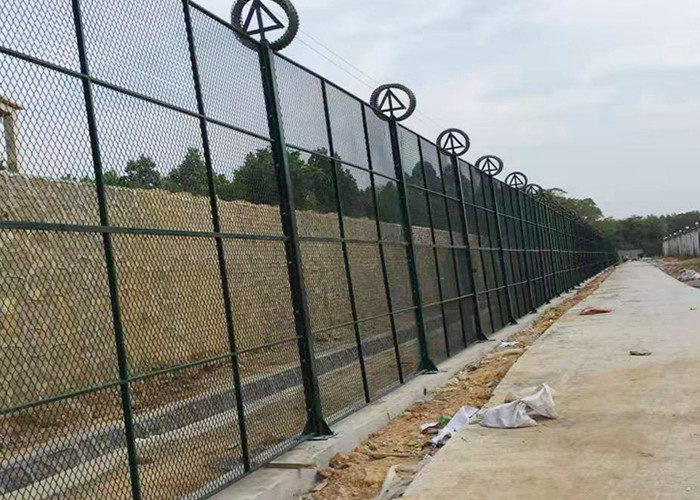 Metal Frame 550N/Mm2 Interlink 9 Gauge Chain Link Fence