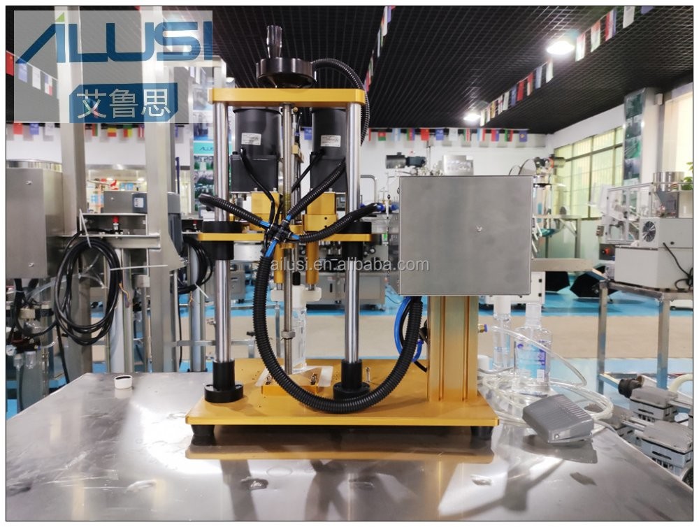 Packing Equipment Shampoo Wash Gel Bottle Hand Bottle Cap Sealing Machine Jar Capper Twist off Pet Bottles Capping Machi
