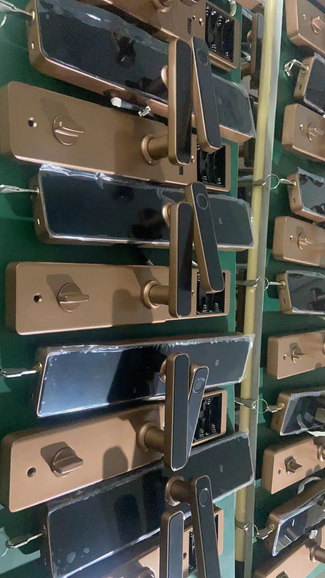 Hotel Smart Digital Lock Door with Fingerprint Password and Key Card 5kg/pcs WiFi Tuya