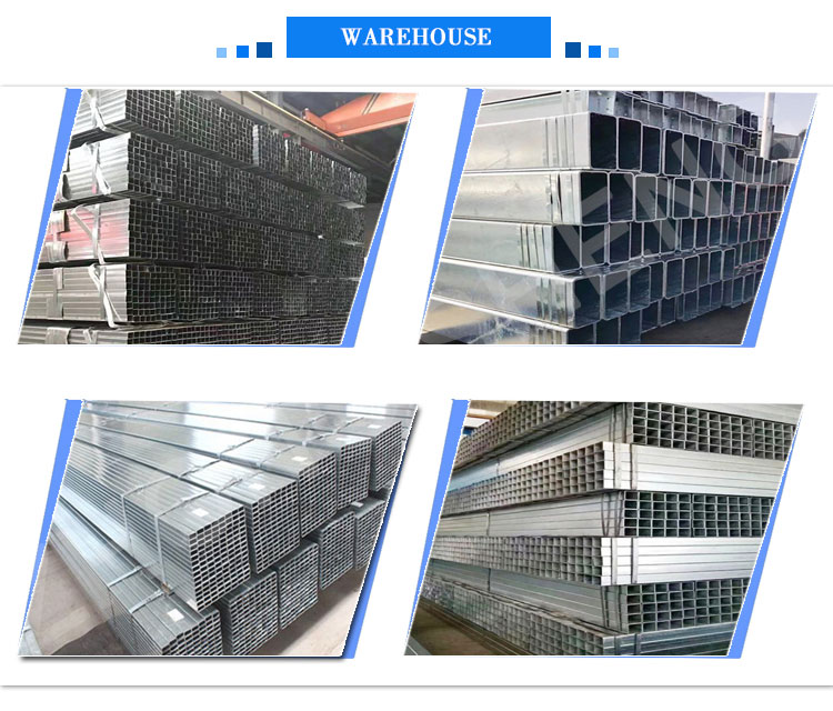 Special Pipe Galvanized Welded Square / Rectangular Steel Pipe/tube/hollow Section Steel Pipe with ERW Technique