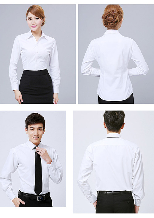 Office 3 Colors Custom Business Shirts Slim Fitting S To 5XL Size