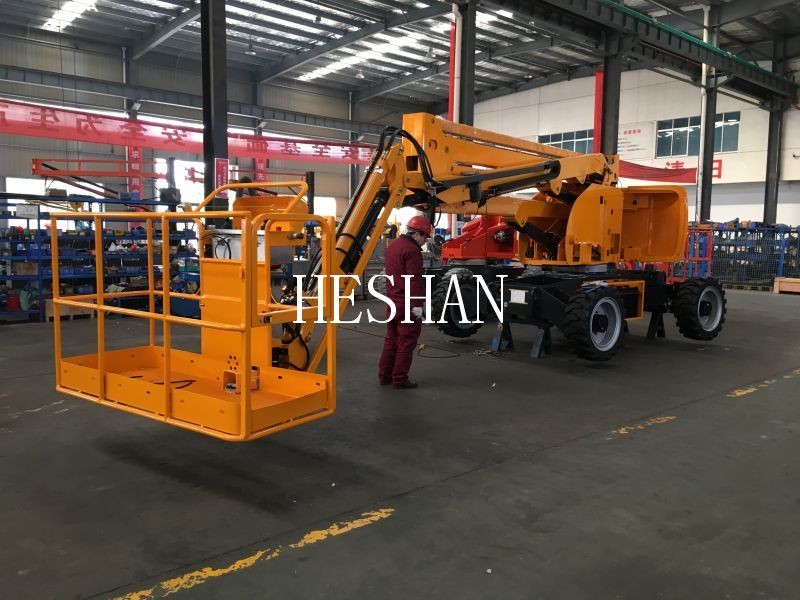 Engineering and Construction Equipment Mounted Crane Hydraulic Articulated Boom Crane Lift