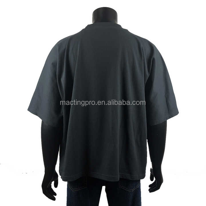 Short Sleeve Customized Heavyweight Screen Printing Cotton Men's Tee for Streetwear