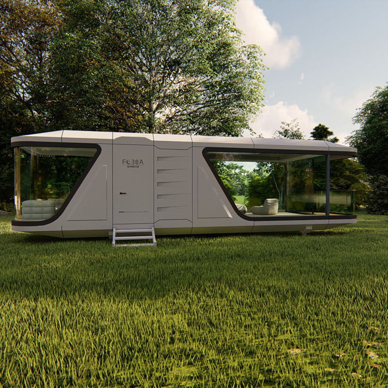 4 people Full King K9 Space Capsule House With Kitchen 39 Sqm