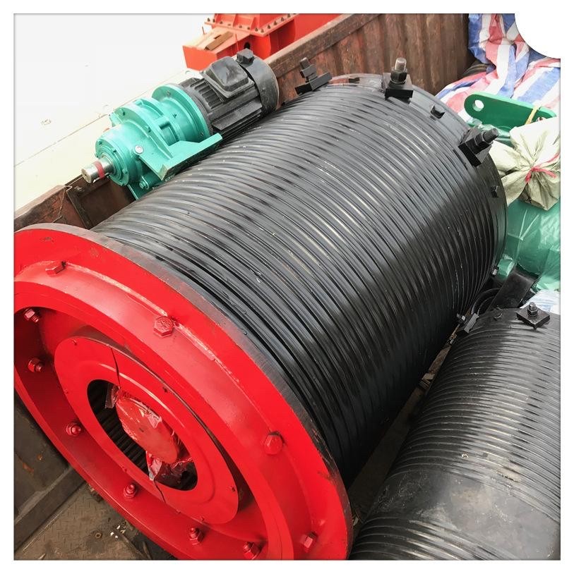 Steel Winch Drum With Rope Diameter Range 8-80mm ISO9001 Certified