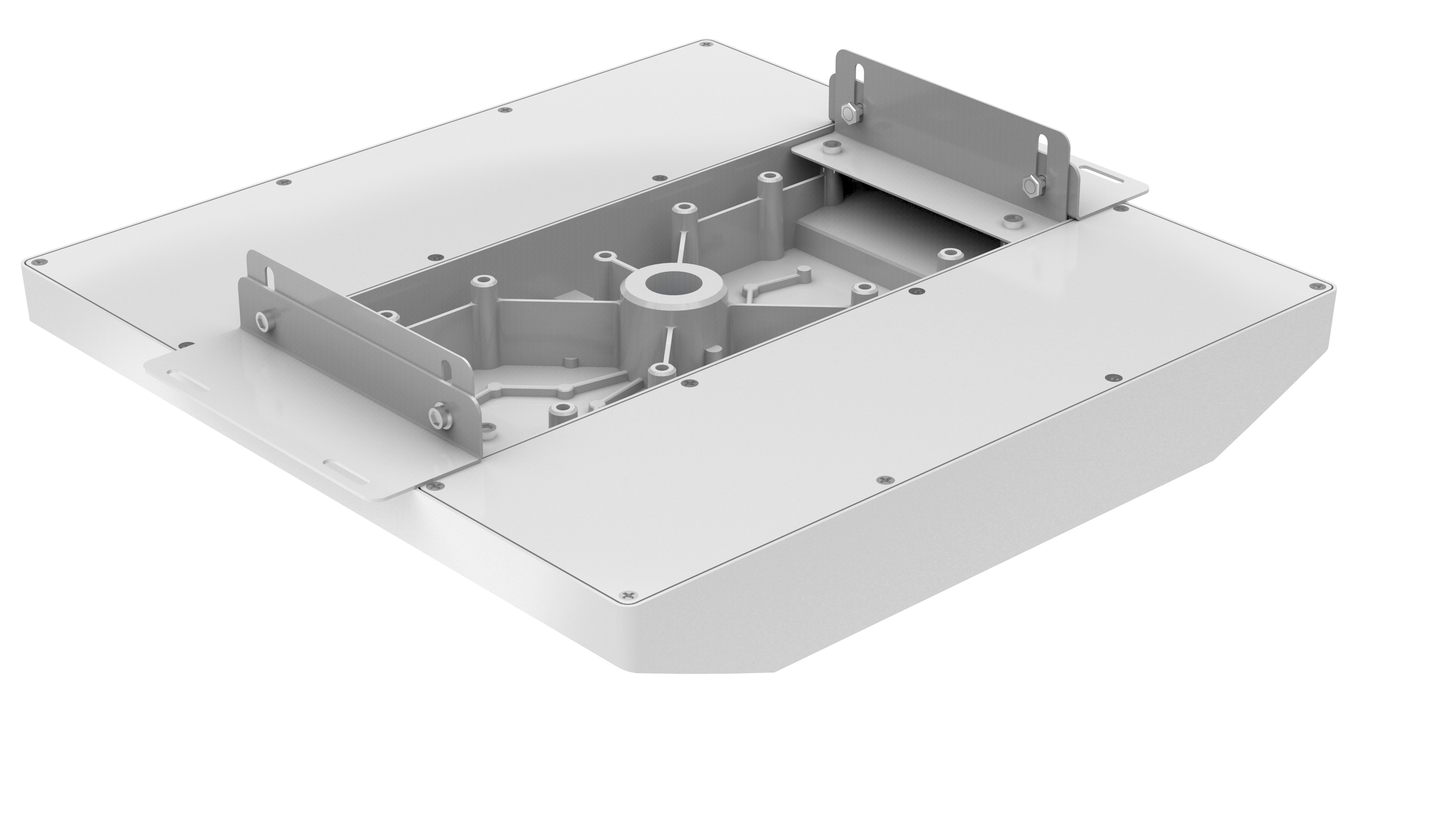CE EMC LVD RoHS Certificated IP66 LED Canopy Lights For Gas Station
