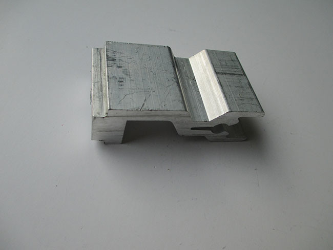 Mill Finished Drilling / Tapping CNC Aluminium Profile Deep Processing Machining