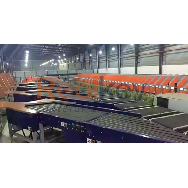 Dimension Weighing Scanning System Cross Belt Sorter Parcel Sorting Machines