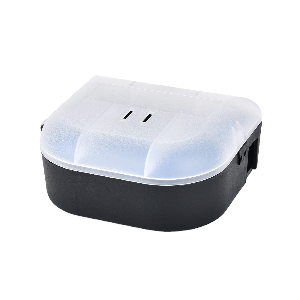 Stocked Semi-Transparent Safe Mouse Rat Bait Station Trap Box Killer Catcher