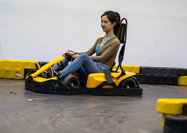 4 Wheel Drive 540w/H Electric Go Kart For Teenager OEM ODM