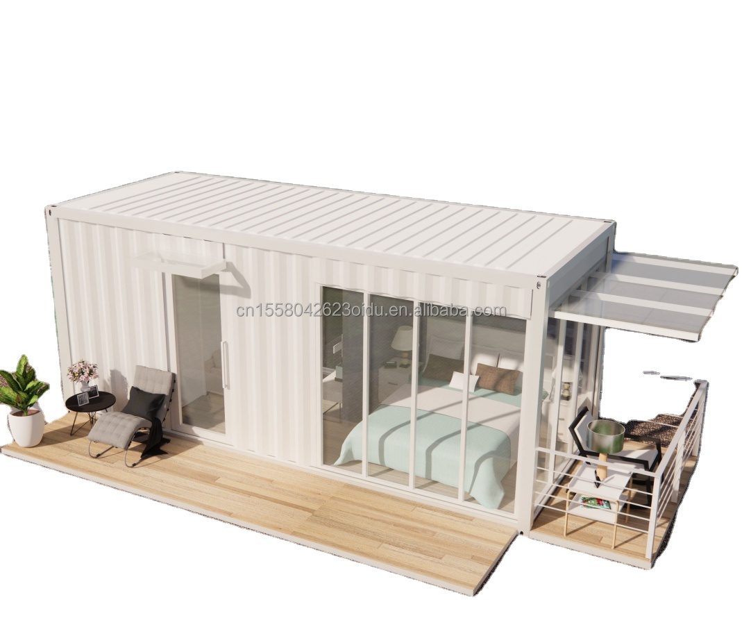 20ft Steel Frame Galvanized Steel Bending 180g Bathroom Container House Movable Prefabricated House for Products