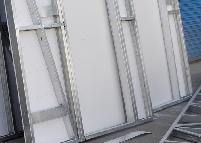 Light Steel Frame Prefabricated Homes Hurricane Resistant Fast Assemble House Kits With Folding System