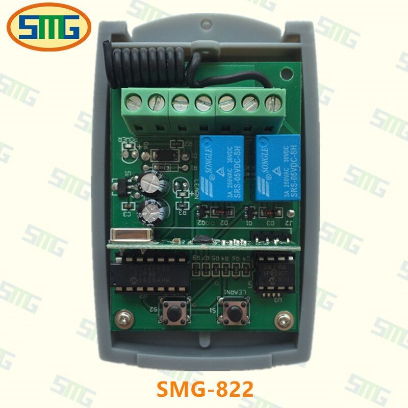 SMG-822 12v-24v univesal Rolling code hopping code universal remote controller