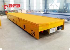 Buy cheap Rail Transport Plc Control Steel Motorized Transfer Trolley product