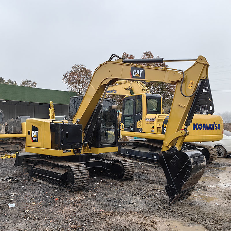 Used Caterpillar 307.5 Hydraulic Excavator 0.3m³ Bucket Capacity CATC2.4T Engine Spot Good