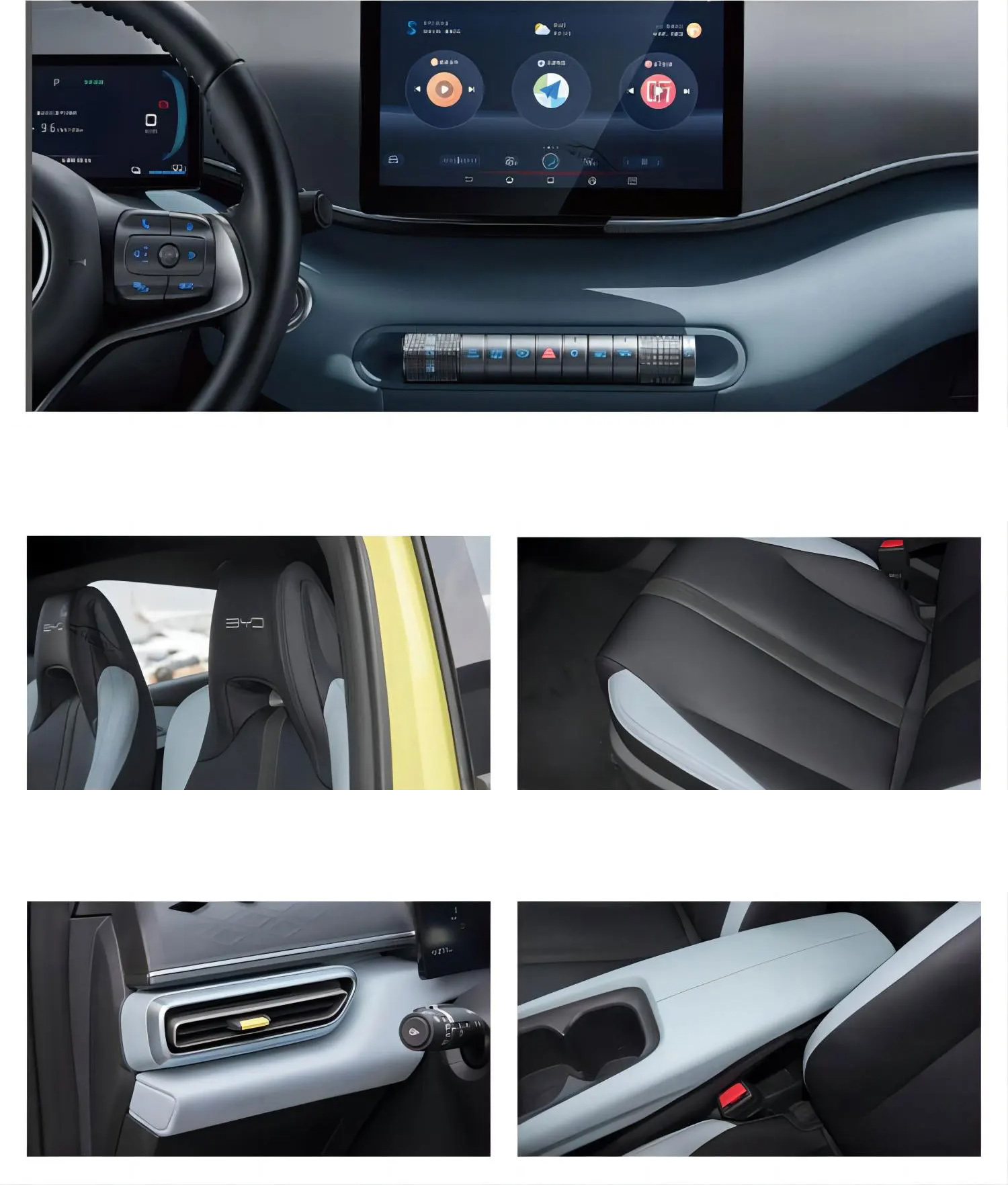 BYD Seagull Flying Version 2023 SUV Electric Car Vehicle 405km/420km EV Mini Pure Free Vigorous Edition