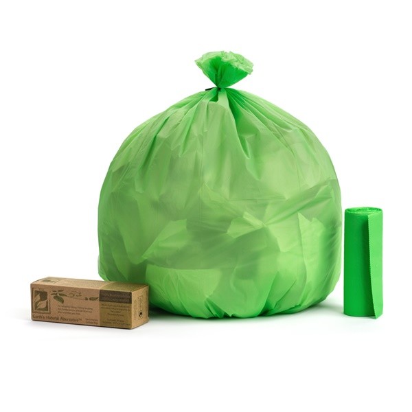 EN13432 35 Gallon Biodegradable Plastic Garbage Bags