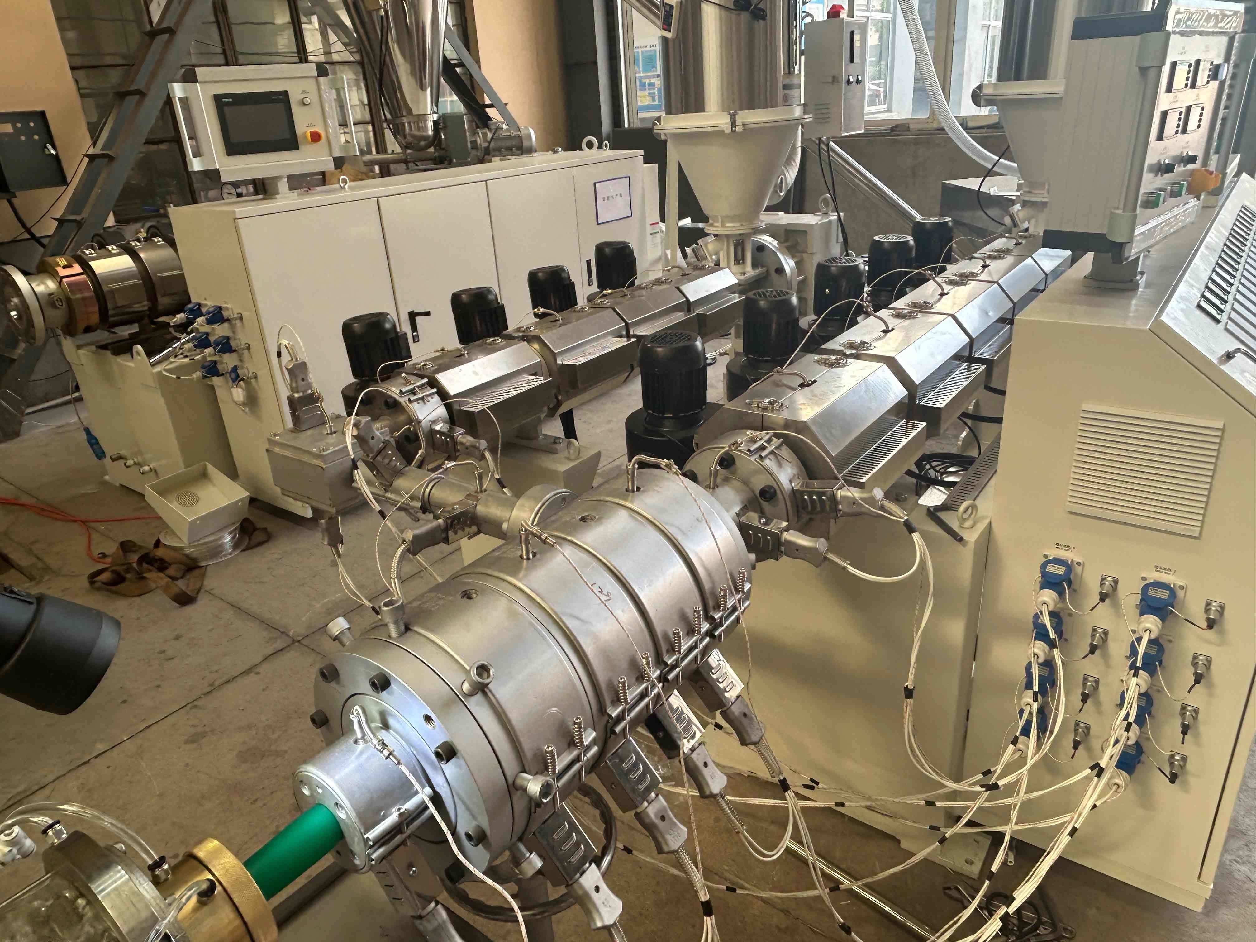PPR Three Layers Pipe Making Machine Extrusion Production Line