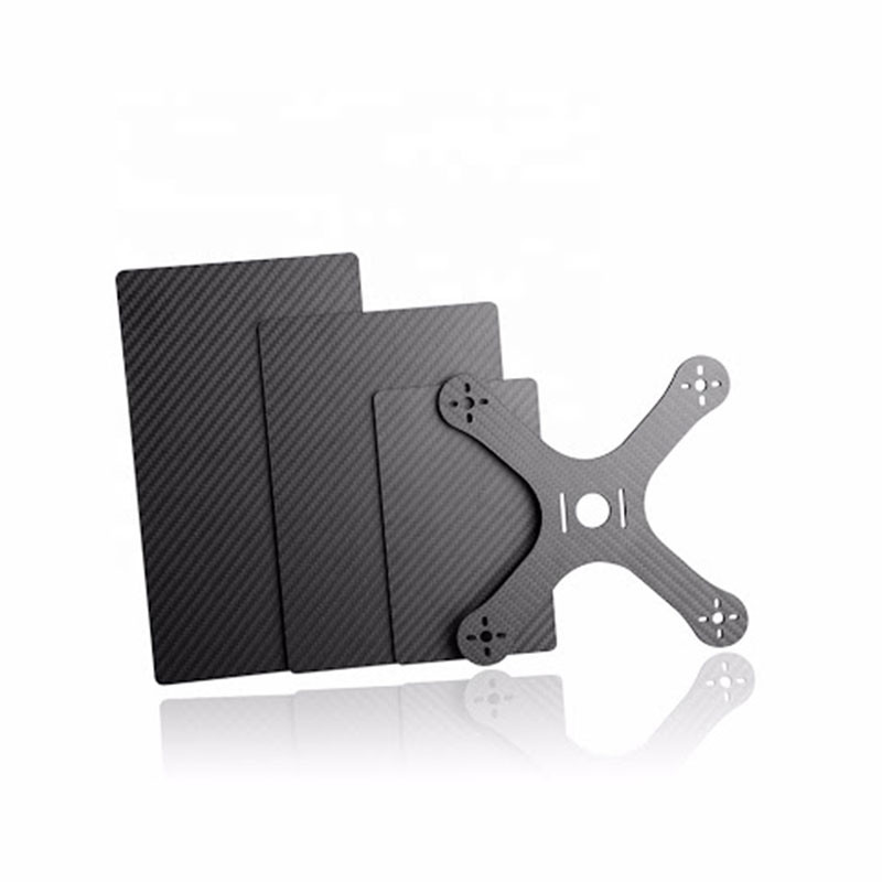 3K Matte Finish Lightweight Carbon Fiber Sheets For FPV Drone Frame