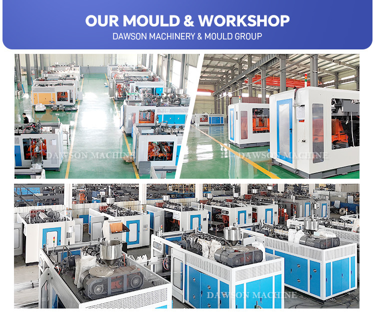 200L Plastic Drum Extrusion Blow Molding Machine Double Ring Barrel Blow Molding Machine