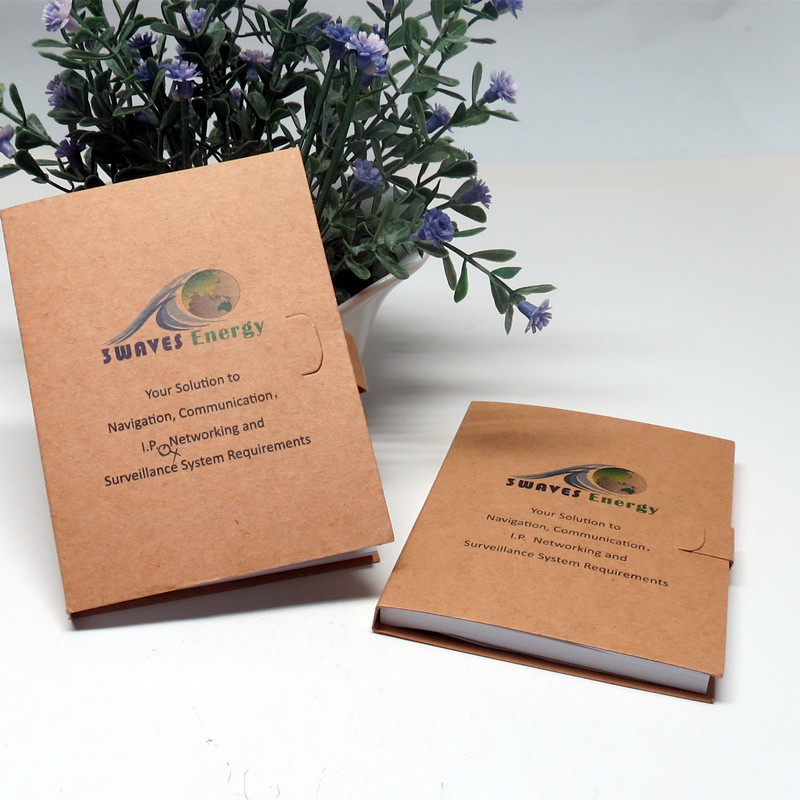 Advertising Note Pad Book Colorful Sticky Note Logo Customized