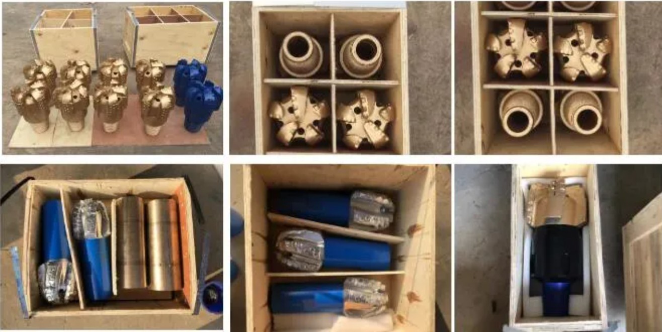 222.25mm PDC Drill Bit Steel Material For Hard Rock​​ ​Hdd Drilling