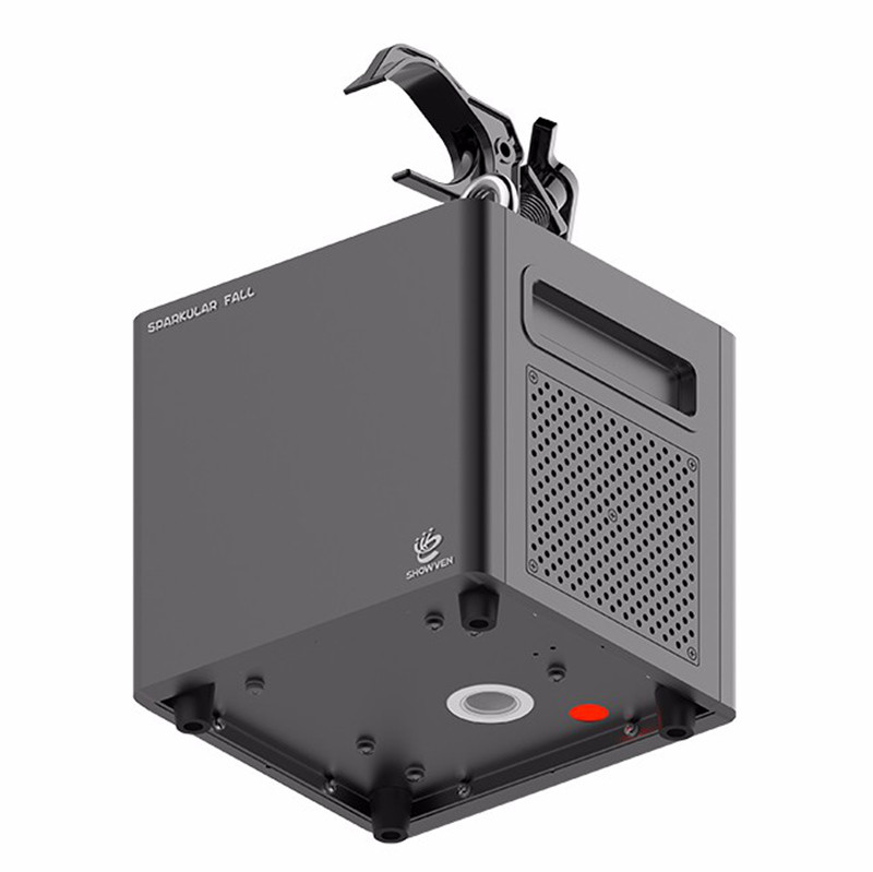 Special effects machine FALL similar as waterfall fireworks effects for indoor and outdoor use