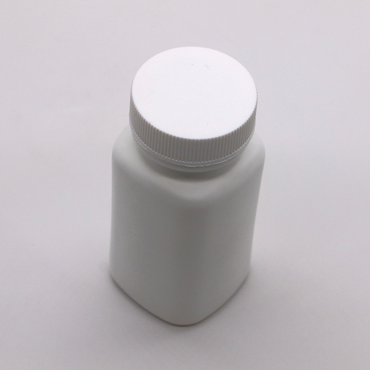 Collar and Base Material HDPE 105ml Plastic Vial for Sterile Liquid Storage
