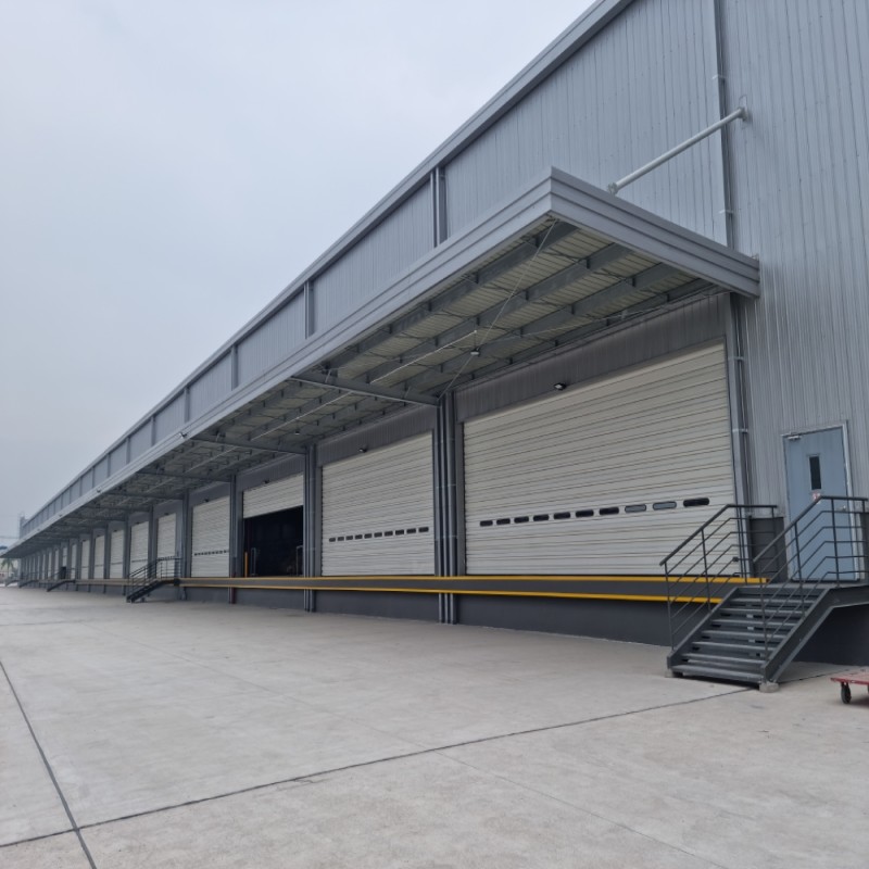 Welded H Steel Building Structure For Industrial Storage