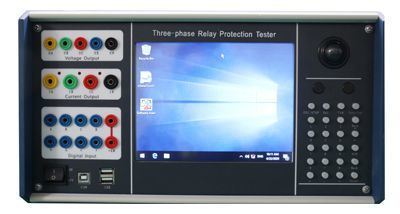 Three-Phase Microcomputer Relay Protection Tester Can Be Connected to PC