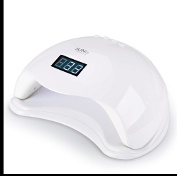 Swing Arm Dimmable Aluminum LED Touch Switch Manicure Table Lamp With Floor