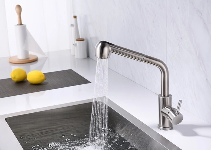 Kitchen Sink Home Depot Faucets Mixer Series Tap With Pull Down Sprayer Sink Faucet Deck Mounted