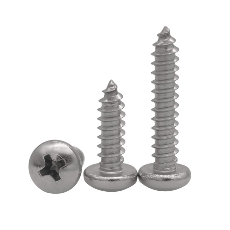 DIN 7981 Round Head Wood Screws Cross Recessed Pan Head Tapping Screws