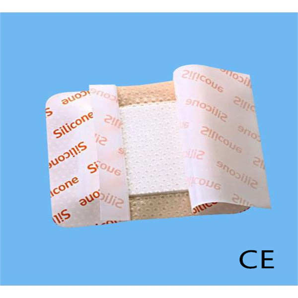 Sterilization Soft Silicone Foam Dressing Wound Care CE High Absorption