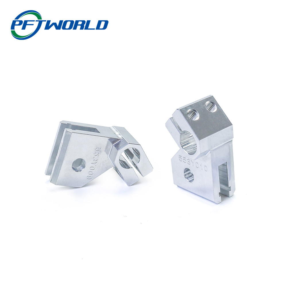 4 5 Axis OEM CNC Milling Parts 3D Printing Service Silver Color
