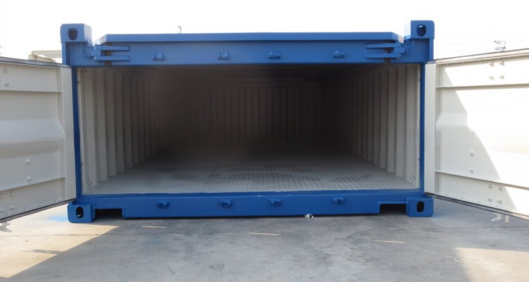 High Capacity 20ft Open Top Half Height Shipping Container with Hard Opening and Wood or Steel Flooring Capacity 14.5CBM